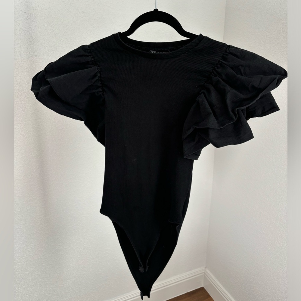 Zara Ruffle Bodysuit
